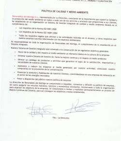 Política de empresa Política de empresa
